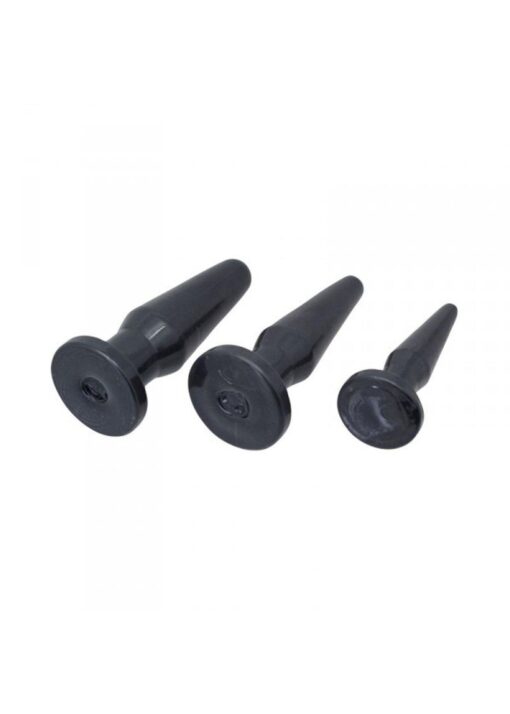 Plug-tpe anal plug 3 sizes/ set - obrazek 2