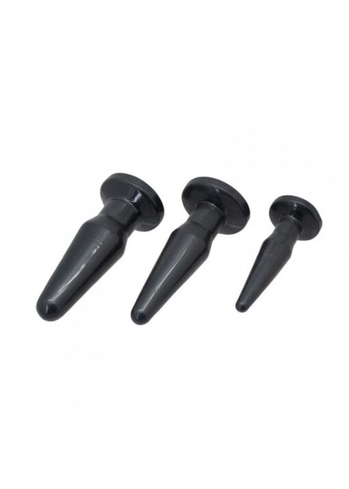 Plug-tpe anal plug 3 sizes/ set - obrazek 3