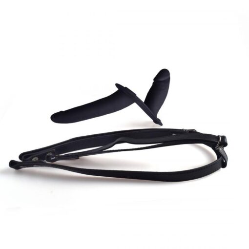 Cintura doppio fallo strap-on black - obrazek 5