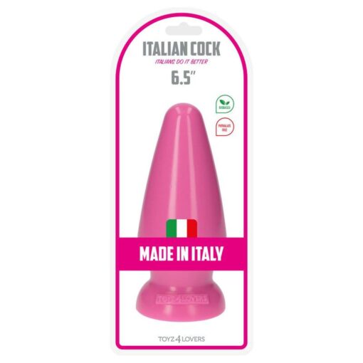 Plug-italian cock 6,5""pink - obrazek 5