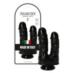 Dildo doppio- caino e abele black - obrazek 6