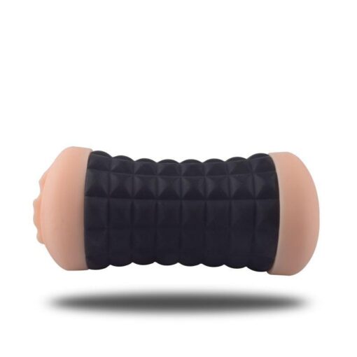 Masturbator- doppio masturbatore maschile vagina e ano deep black - obrazek 3