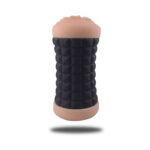 Masturbator- doppio masturbatore maschile vagina e ano deep black - obrazek 4