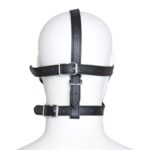 Imbracatura per viso con maschera per occhi e morso total head harness restraint black - obrazek 3