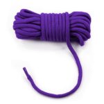10 meters fetish bondage rope purple - obrazek 3