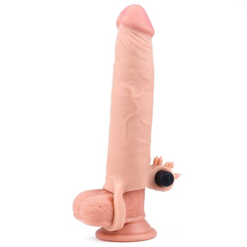 Add 3"" pleasure x tender vibrating penis sleeve - obrazek 4