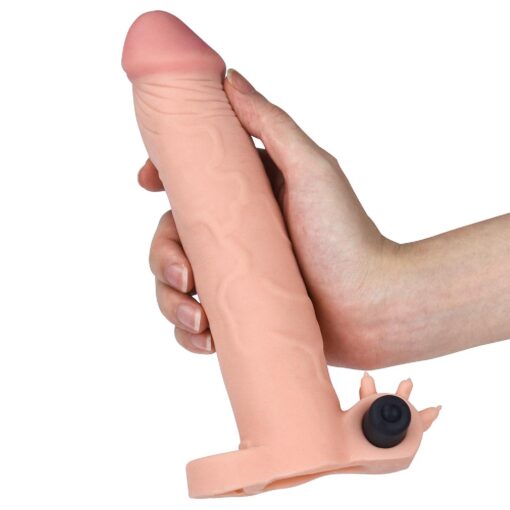 Add 3"" pleasure x tender vibrating penis sleeve - obrazek 5