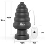 7"" king sized vibrating anal cracker - obrazek 2