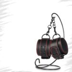 Bondage fetish pleasure ankle cuffs - obrazek 3