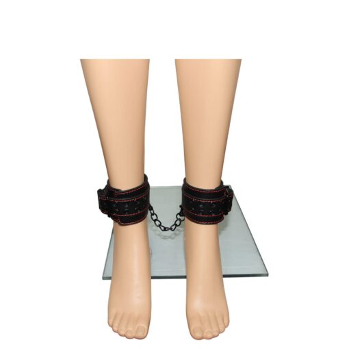 Bondage fetish pleasure ankle cuffs - obrazek 8