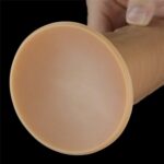 10' dual layered platinum silicone rotator - obrazek 11