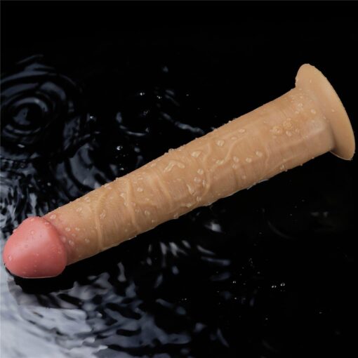 10' dual layered platinum silicone rotator - obrazek 16
