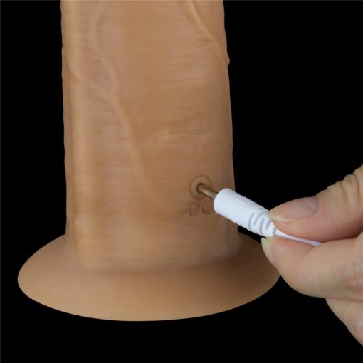 10' dual layered platinum silicone rotator - obrazek 17