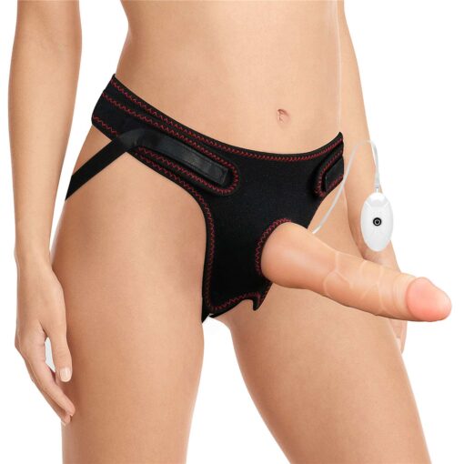Vibrating easy strapon set 7.5' - obrazek 3