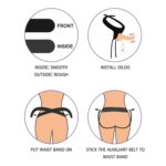Vibrating easy strapon set 7.5' - obrazek 13