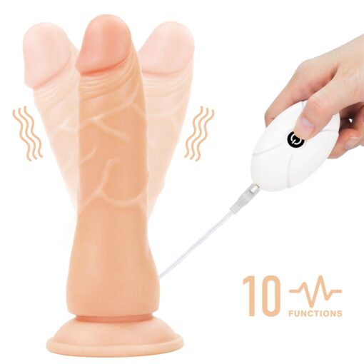 Vibrating easy strapon set 7.5' - obrazek 14