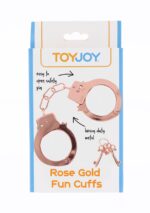 Metal handcuffs rose gold - obrazek 2