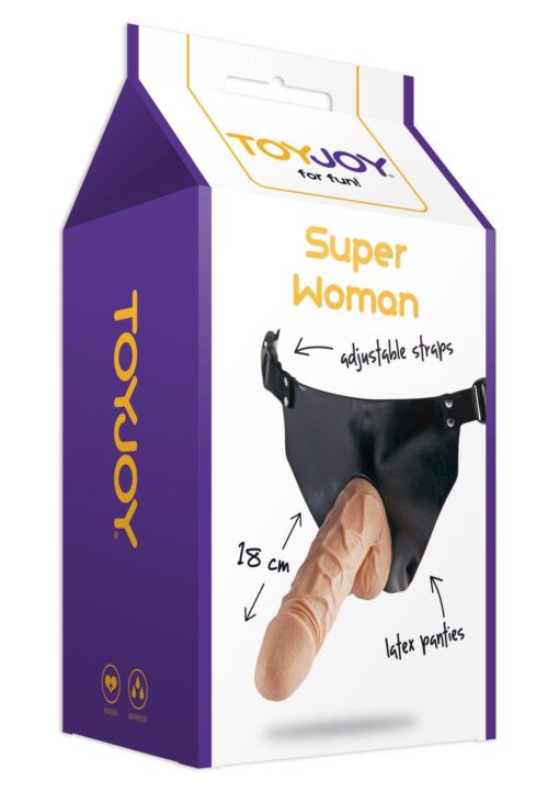 Superwoman strap-on light skin tone - obrazek 2