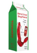 Bend over boyfriend vibrator red - obrazek 2