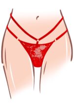 Divine panty vibe red - obrazek 7