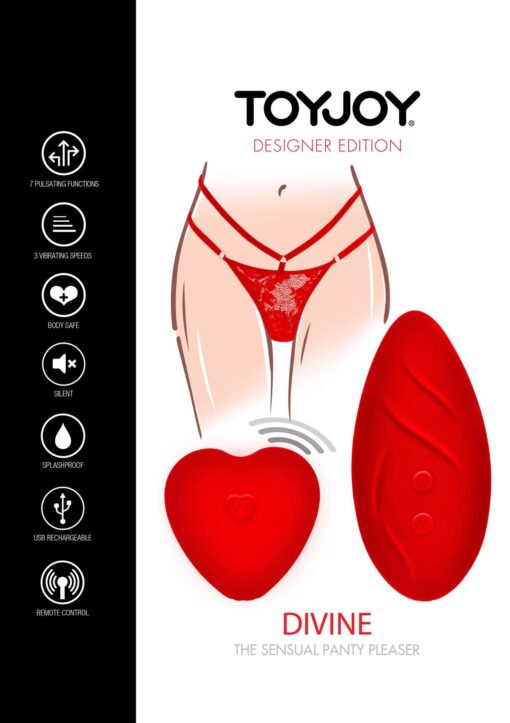 Divine panty vibe red - obrazek 9