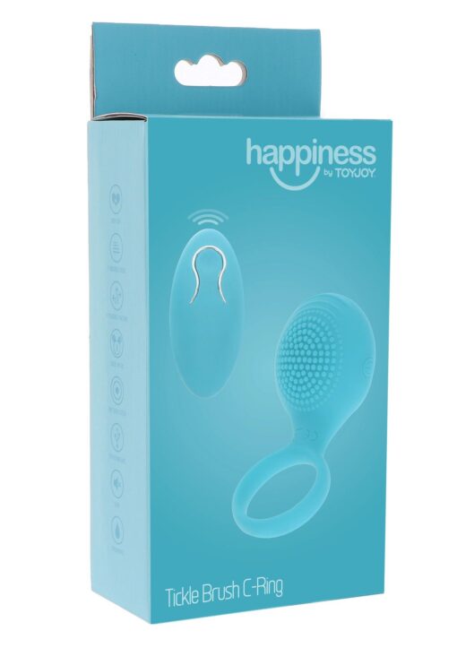 Tickle brush c-ring blue - obrazek 2