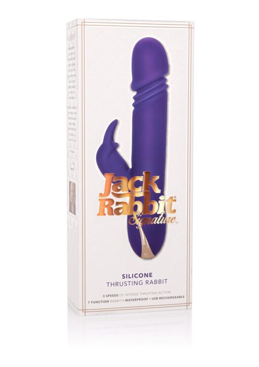 Thrusting rabbit signature purple - obrazek 2