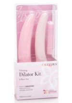 Vibrating dilator 3pcs set pink - obrazek 2