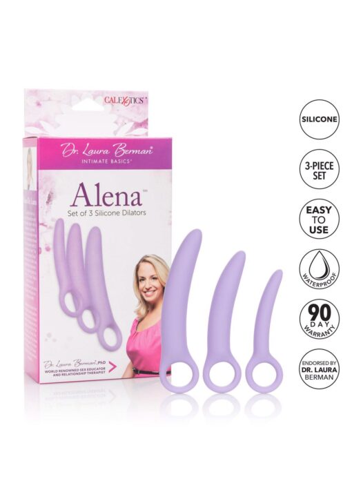 Alena set of 3 dilators purple - obrazek 4