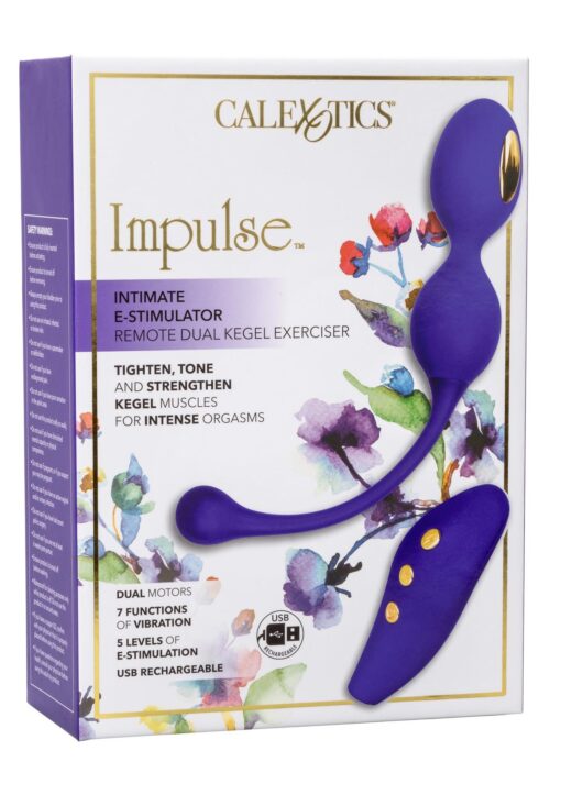 Estim dual kegel exerciser blue - obrazek 2