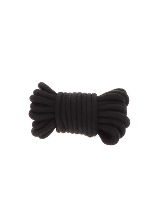 Bondage rope 5m black - obrazek 3