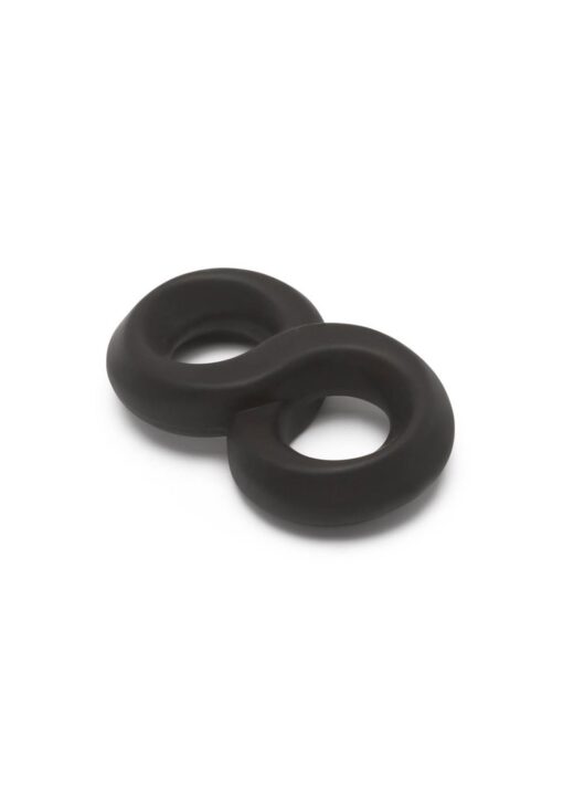 Soft silicone jock c-ring black - obrazek 3