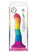 Pride edition 6inch wave dildo multicolor - obrazek 2