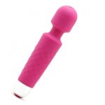 Iwand pink/ purple/ black  rechargeable silicone bodywand massager - obrazek 2