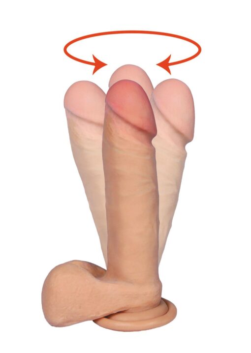Wibrator-apollo-loveclonex 7"-rotation usb - obrazek 2