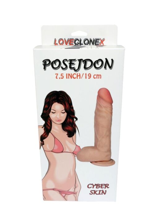Dildo-posejdon-loveclonex 7,5"-flexible - obrazek 10