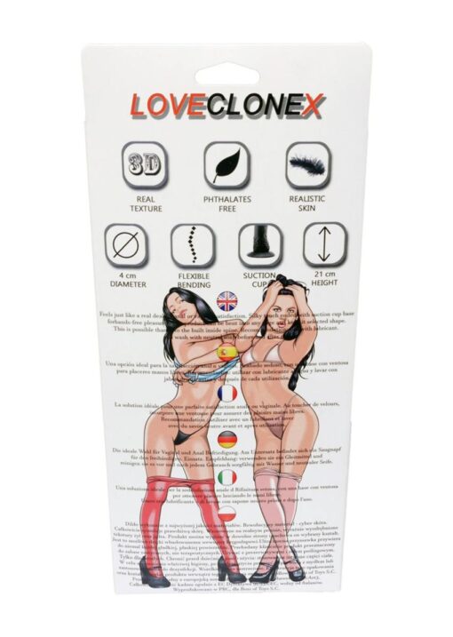 Dildo-posejdon-loveclonex 7,5"-flexible - obrazek 11
