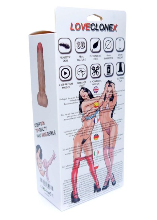 Wibrator-achilles-loveclonex 7,5"-vibration - obrazek 8