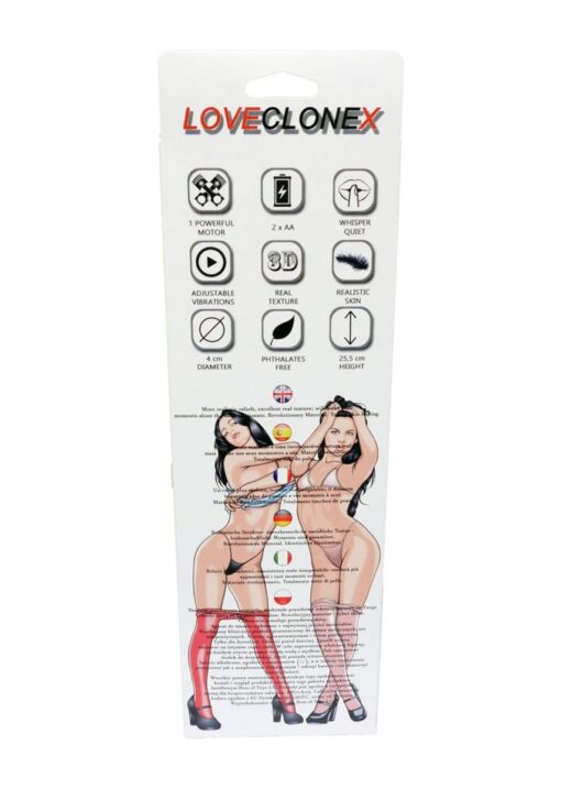 Wibrator-amor-loveclonex 9"-vibration - obrazek 7