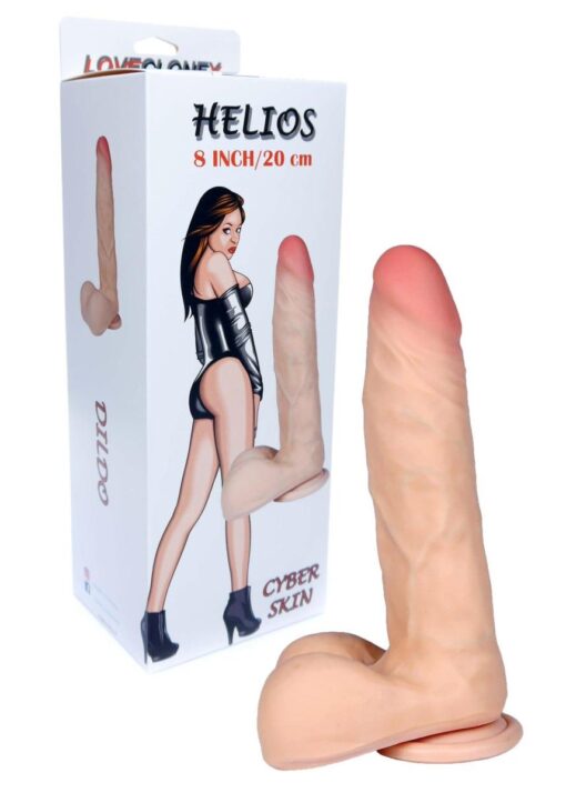Dildo-helios-loveclonex 8"" - obrazek 5