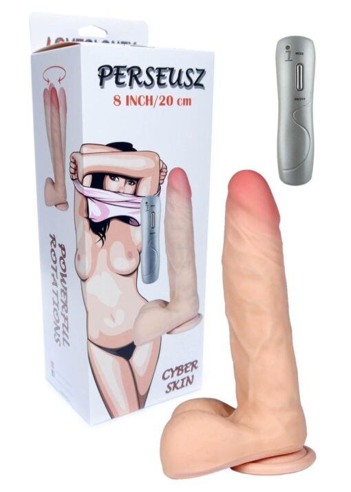 Wibrator-perseusz-loveclonex 8""-rotation - obrazek 7