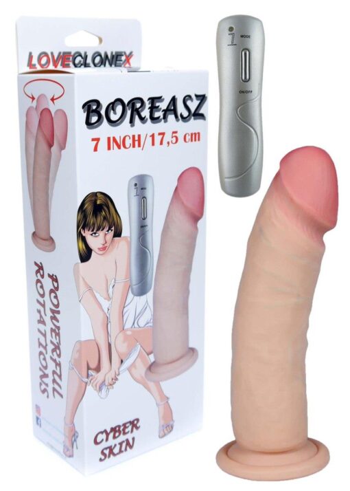 Wibrator-boreasz-loveclonex 7""-rotation - obrazek 6