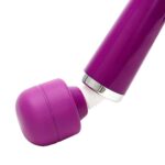 Stymulator-magic massager wand cable 110-240v purple 10 function - obrazek 3
