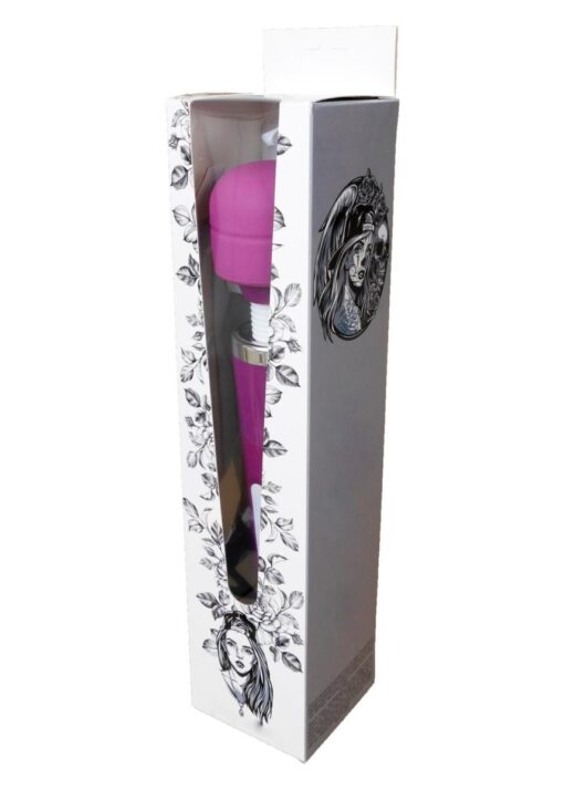 Stymulator-magic massager wand cable 110-240v purple 10 function - obrazek 13