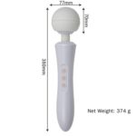 Stymulator-massager ultra powerful -big usb black 20 function - obrazek 6