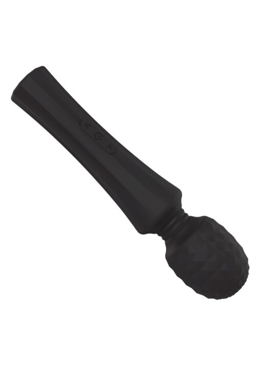 Stymulator-rechargeable power wand - black - obrazek 4