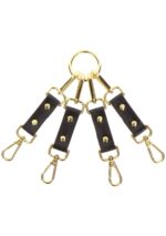 Studded hogtie black - obrazek 4