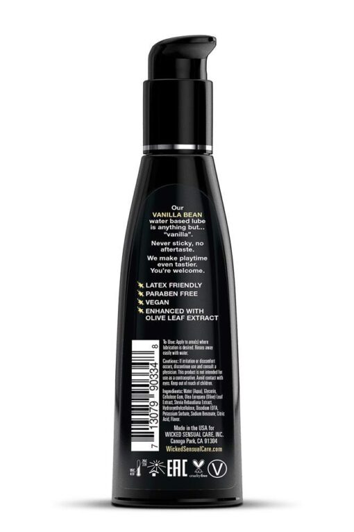 Wicked aqua vanilla bean flavored 120ml - obrazek 2