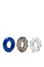 Stay hard triple stretch 3pack cockrings - obrazek 3