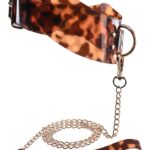 Obroża i smycz Sportsheets Amber – eleganckie